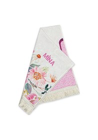 Resim İsme Özel İşlemeli Dijital Baskılı Kız Çocuk Seccadesi 