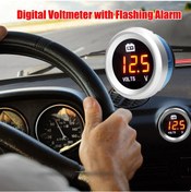 Resim Vkemall Racing Araçları İçin Dijital Voltmetre - 9-35v Aralığında Hassas Voltaj Ölçümü 