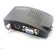 Resim Bnc To Vga 4550P Dönüştürücü Çevirici Adaptör Kamera Monitör Dv 