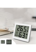 Resim Youmex Ev İçi Dijital Sıcaklık Ve Nem Ölçer - Bebek Odası İçin Klimat Kontrol Sensörü, Akıllı Göstergeli, Gece Işığı Özelliğiyle 
