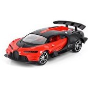 Resim 1:16 Ölçekli Uzaktan Kumandalı Kırmızı Bugatti 