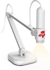 Resim INSWAN El Tipi Belge Tarayıcı, USB Belge Kamerası/Görselleştirici, LED Işık, Otomatik Odaklama 