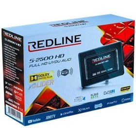 Resim Redline S-2500 Full Hd Uydu Alıcı Dahili Wifi S2500 