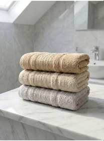 Resim 3’lü El Havlusu Seti 50x90 cm - Pamuklu, Ultra Yumuşak, Yüksek Su Emiş Gücü, Hızlı Kuruyan 