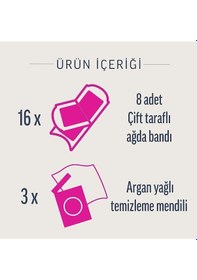 Resim Veet Pure Hipoalerjenik Sir Ağda Bandı Bikini & Koltuk Altı Bölgesi Hassas Ciltler 32'li 16'lı X 2 Adet 