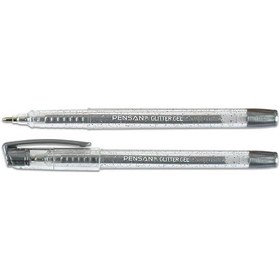 Resim Jel Kalem Gümüş Jel Kalem Renk 1.0mm Pensan Simli Gel Tükenmez Ka 