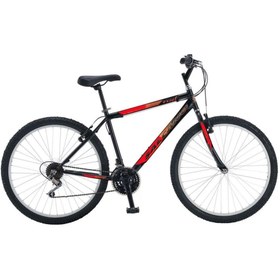 Resim Salcano Excel 24" Jant V Fren 14' Kadro 21 Vites Dağ Bisikleti Siyah Kırmızı Dağ Bisiklet 