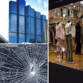 Resim Newvario Güvenlik Cam Filmi Şeffaf 4 Mil 90 cm x 5 Metre 