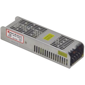 Resim Mervesan Mt-120-12-s 12 Vdc 10 Amper (smps) Slim Metal Kasa Adaptör 