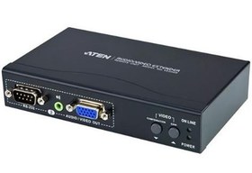 Resim ATEN-VE200R Ses / VGA Görüntü Sinyalı Uzatma Cihazı, Uzak Ünite, Hoparlör bağlantı desteği, 150 metre 