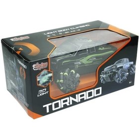 Resim Tornado Akrobat Off-road Yeşil Araba , Uzaktan Kumandalı Full Fonksiyon Şarjlı 1:15 2.4ghz Yeşil 