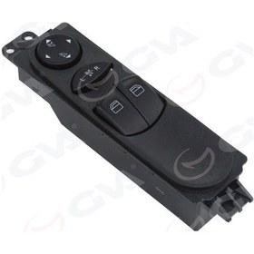 Resim Gva 8099038 Cam Acma Salterı Sol Sıyah. Ayna Katlamalı Mercedes Vıto W639 A6395451013 