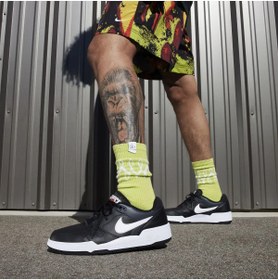 Resim Nike Full Force Low Erkek Siyah Spor Ayakkabı Sportie 