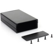 Resim Alüminyum Alaşımlı Kasa Ankastre Kutusu Muhafaza Elektronik Proje Dıy Dikdörtgen 80x50x20mm 100x71x25mm Dayanıklı 