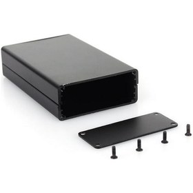 Resim Alüminyum Alaşımlı Kasa Ankastre Kutusu Muhafaza Elektronik Proje Dıy Dikdörtgen 80x50x20mm 100x71x25mm Dayanıklı 