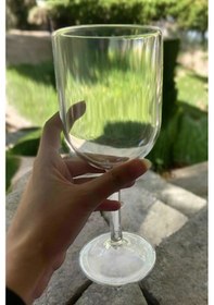 Resim Kırılmaz Çizilmez Şarap Bardağı 400 Ml Cam Gibi Şeffaf Polikarbon Şarap Kadehi 6 Adet Şeffaf 