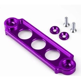 Resim Xiyu Shop Mor Tarzı Jdm-Pil Kravat Aşağı Tutma Braketi Kilidi Honda Civiccrx Için Eloksallı Acura Integra Logolu Araba Aksesuarı (Yurt Dışından) 