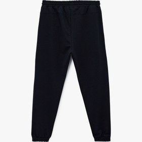 Resim Koton Pamuklu Fermuarlı Cepli Beli Bağcıklı Jogger Eşofman Altı Lacivert 6wam40019mk Lacivert 