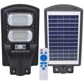 Resim Powermaster Pm-23012 Solar Güneş Enerjili Ledli Kumandalı 200 Watt Sokak Lambası Bahçe Aydınlatması 