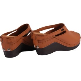 Resim Napa Shoes Ortopedik Konforlu Dolgu Topuk Ayarlanabilir Açık Burun Terlik NAPA-1001 