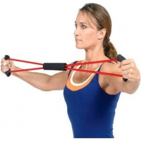 Resim Pilates Egzersiz Direnç Lastiği Beyaz 