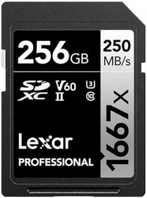 Resim Lexar Professıonal 256 Gb 1667X Sdxc Hafıza Kartı (250Mb/S-90Mb/S) 