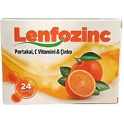 Resim Lenfozinc Portakal, C Vitamini, Çinko 24 Pastil 