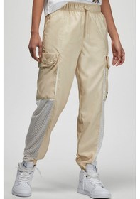 Resim Nike Jordan Essen Utility Womens Pant Beige Kargo Cepli Lastik Paçalı Kadın Eşofman Altı Bej Bej 