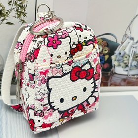 Resim Mini sırt çantası kılıfı - Sevimli çizgi desenli, hafif, fermuarlı, makinede yıkanabilir, kulaklık ve küçük eşyalar için ideal, aksesuar kılıfı|Oyunca aksesuarı|Fermuarlı kılıf 