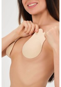 Resim Ten Mı 110 Tavşan Göğüs Dikleştirici Yapıştırma Sütyen Ten Rengi 