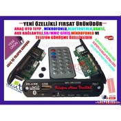Resim Bluetoothlu Oto Teyp Usb/Sd Çevirici Aux Kumandalı Mikrofonlu 