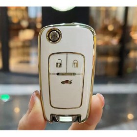Resim Chevrolet Uyumlu CRUZE OPEL ASTRA İNSİGNİA CORSA ANAHTAR KORUMA KILIF 