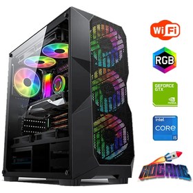 Resim I5 13400F 16GB DDR4 480SSD 4GB GTX1650 Oyun Bilgisayarı 