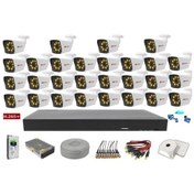 Resim 28'Li 5Mp Sony Lensli+H265 Kayıt Cihazı Full Paket 