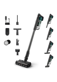 Resim Philips XC6456/10 Dikey Şarjlı Süpürge + Philips HDA150/61 Kahve Makinesi 