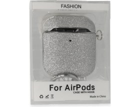 Resim İlkyaz Fashion Apple Airpods 2 (2.nesil) Spell Simli Kılıf - Gümüş 