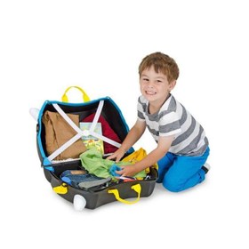 Resim Trunki Çocuk Bavulu - Korsan Pedro 