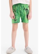 Resim Defacto Erkek Çocuk Marvel Avengers Deniz Şortu E6445a825hsgn269 Yeşil 