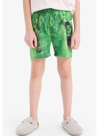 Resim Defacto Erkek Çocuk Marvel Avengers Deniz Şortu E6445a825hsgn269 Yeşil 