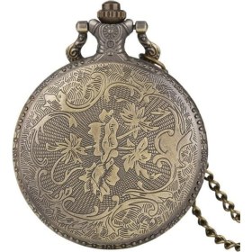 Resim Feyza Design Şık ve Kullanışlı Klasik Cep Saati, Tarzınıza Zarif Dokunuş 