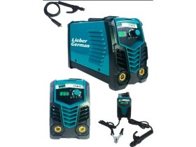 Resim Lieber German 200 Amper Dijital Gösterge Çift Kart Soğutmalı El Tipi Çanta İnvertör Kaynak Makinesi 