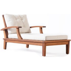 Resim Nuano Consept Calypso Şezlong - Minderli - Kahverengi 