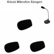 Resim Kürsü Mikrofon Süngeri 3 Lü Paket 