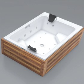 Resim Zeus Plus | Jakuzi | Oturmalı - 140x200 / İroko / 2 Kişilik 