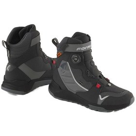 Resim Forma Adv Kıte Korumalı Adventure Motosiklet Botu Siyah Antrasit 