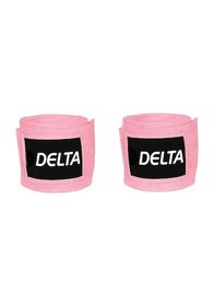 Resim Delta Boks Kickbox Muay Thai Sanda El Bandajı 3,5 Metre X 2 Adet Pembe 