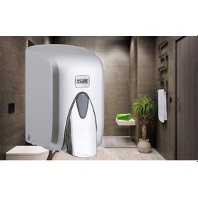 Resim Vialli F5c Hazneli Köpük Sabun Dispenseri 500 Ml Krom 