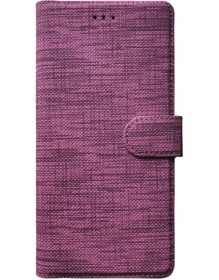 Resim Microsonic Samsung Galaxy A70 Kılıf Fabric Book Wallet Mor 