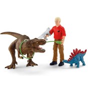 Resim Schleich Tyrannosaurus Saldırısı 41465 
