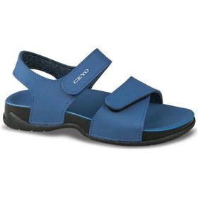 Resim Pepino Ceyo Bello-3 Ortopedik Cırtlı Unisex Çocuk Sandaleti Saks 